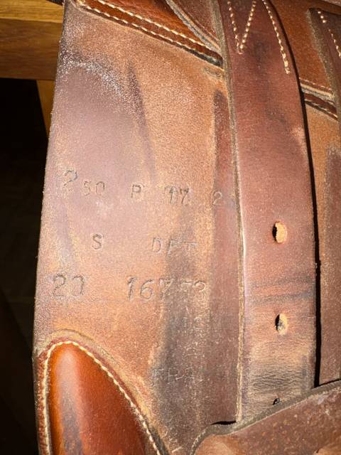 Sella da salto ostacoli Butet  17" - 2020