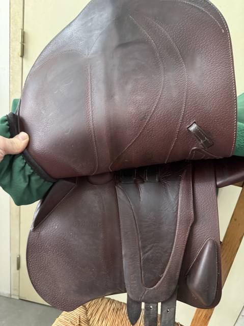 Sella da salto ostacoli Devoucoux  17.5" - 2019