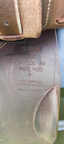 Sella da salto ostacoli GBS  17" - 2023