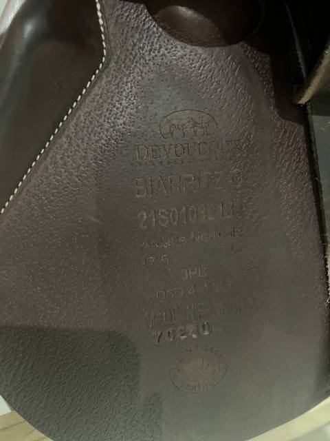 Sella mista Devoucoux  17.5" - 2023