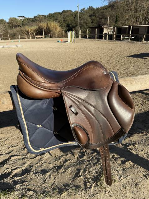 Sella da salto ostacoli  Dauville 17.5" - 2023