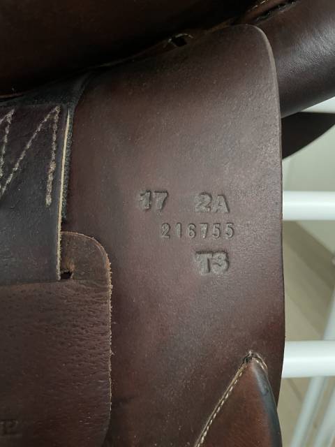 Sella da salto ostacoli Antar&egrave;s Alta&iuml;r 17" - 2021