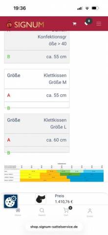 Sella sanza arcione  Signum spring 17" - 2025