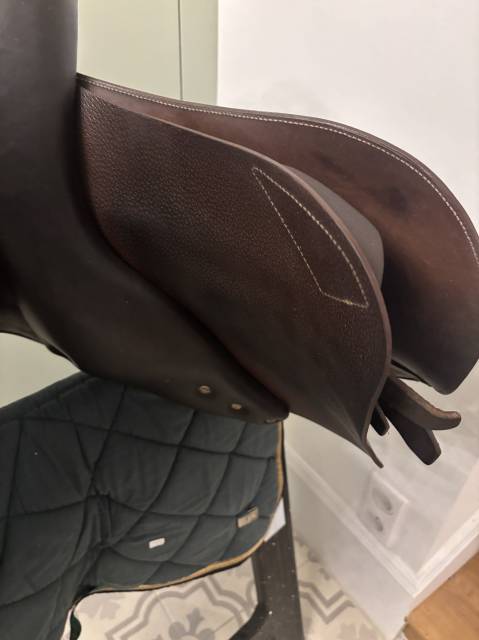 Sella da salto ostacoli Antar&egrave;s  17.5" - 2015