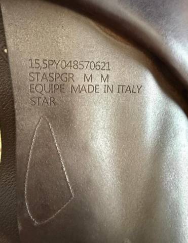 Sella da salto ostacoli Equipe Selle made in italie star  15.5" - 2021