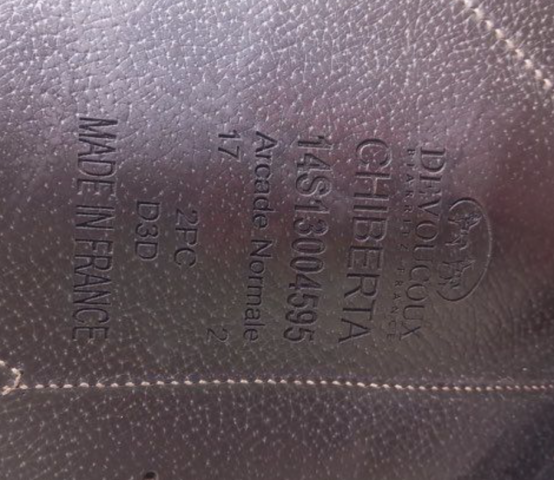 Sella mista Devoucoux  17" - 2014