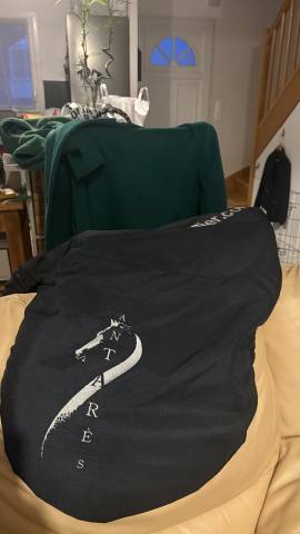 Sella da salto ostacoli Antar&egrave;s Classique  17" - 2012