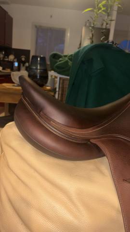 Sella da salto ostacoli Antar&egrave;s Classique  17" - 2012