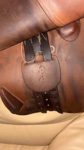 Sella da salto ostacoli Antar&egrave;s Classique  17" - 2012