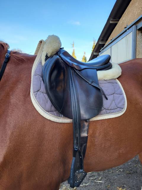 Sella mista Devoucoux  17.5" - 2002