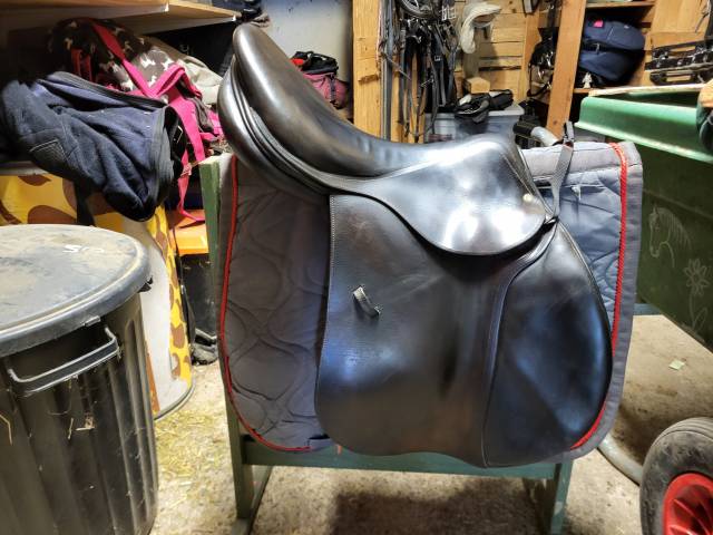 Sella mista Devoucoux  17.5" - 2002