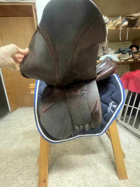 Sella da salto ostacoli CWD  17.5" - 2014