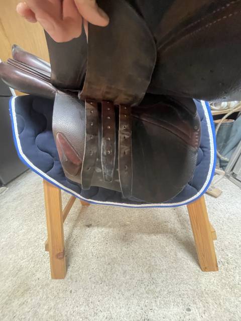 Sella da salto ostacoli CWD  17.5" - 2014