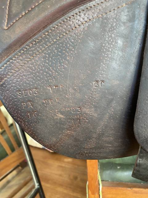 Sella da salto ostacoli CWD  17" - 2016