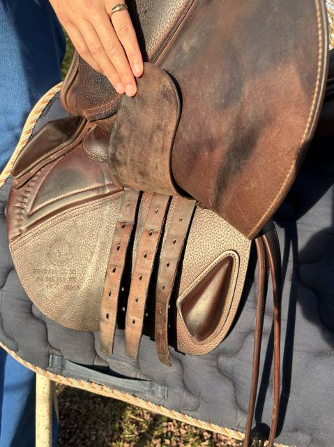 Sella da salto ostacoli CWD  18" - 2017