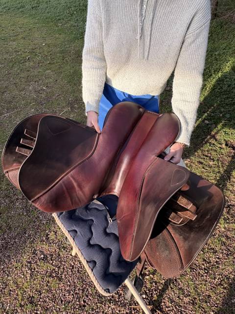 Sella da salto ostacoli CWD  18" - 2017