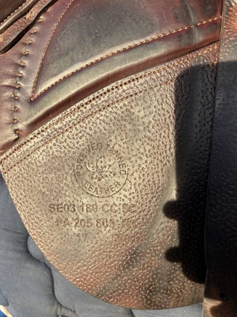 Sella da salto ostacoli CWD  18" - 2017