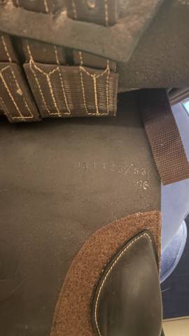 Sella da salto ostacoli  Cavaletti Jump  16" - 2019