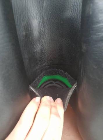 Sella da salto ostacoli Bates  17" - 2017