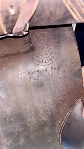 Sella da salto ostacoli Childeric  17" - 2022