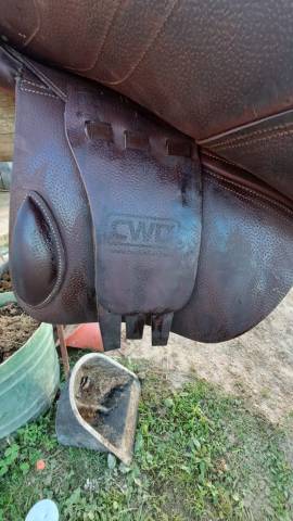 Sella da salto ostacoli CWD  17" - 2017