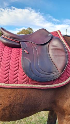 Sella da salto ostacoli CWD  17" - 2017