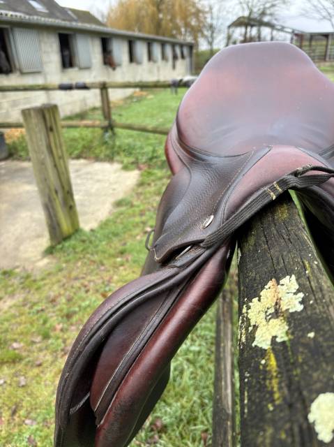 Sella da salto ostacoli CWD SE01 17.5" - 2018