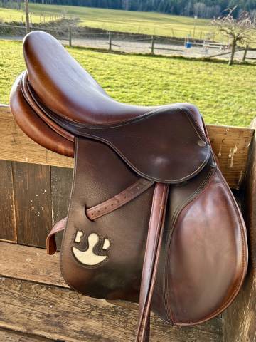 Sella da salto ostacoli Delgrange  17.5" - 2020