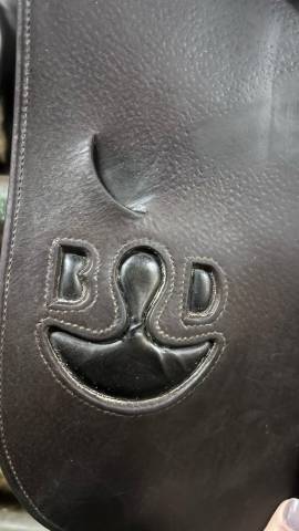 Sella da salto ostacoli Delgrange  17.5" - 2008