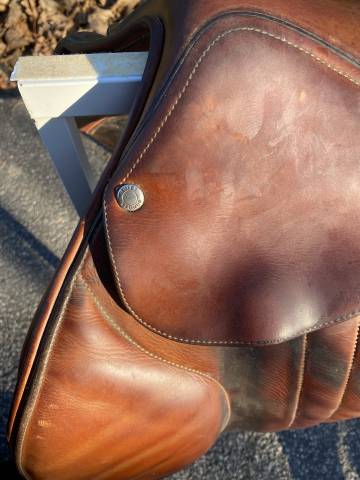 Sella da salto ostacoli Butet  17.5" - 2018