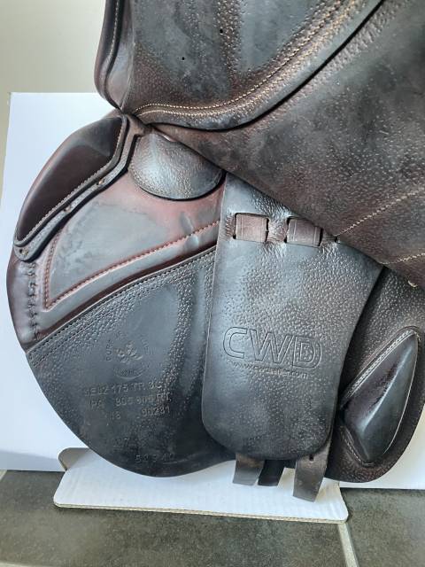 Sella da salto ostacoli CWD  17.5" - 2018