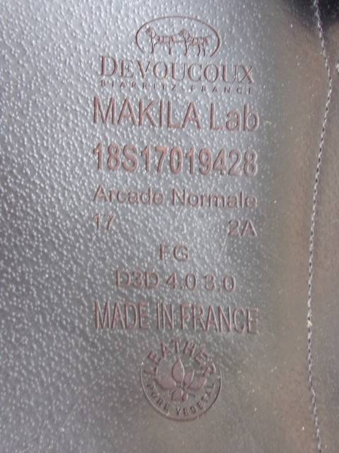 Sella da dressage Devoucoux  17" - 2018