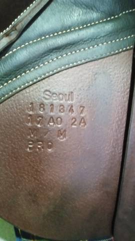 Sella da salto ostacoli Forestier  17" - 2018