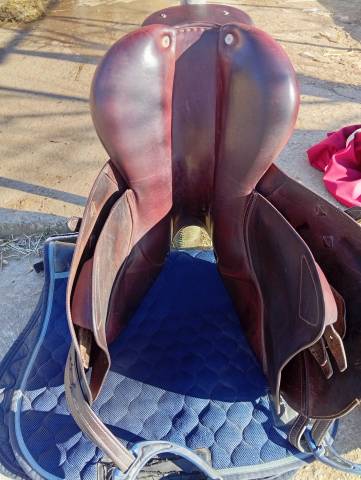 Sella da salto ostacoli CWD  17.5" - 2014