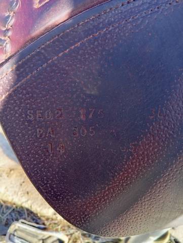 Sella da salto ostacoli CWD  17.5" - 2014