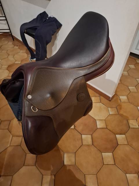 Sella da salto ostacoli Baude Luxury line  17" - 2023