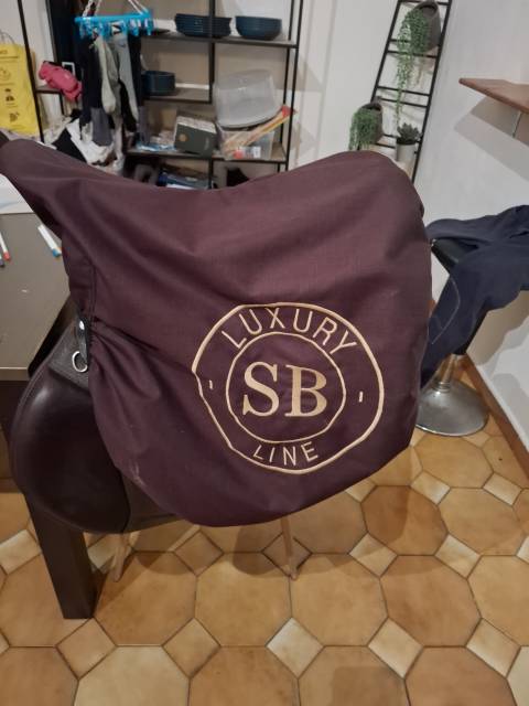 Sella da salto ostacoli Baude Luxury line  17" - 2023