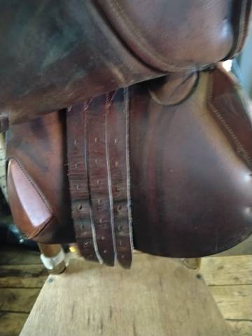 Sella da salto ostacoli  osiris 17" - 2010