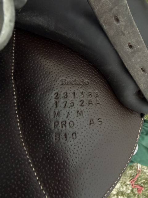 Sella da salto ostacoli Forestier  17.5" - 2023