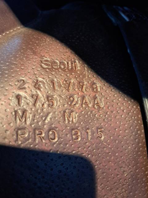 Sella da salto ostacoli Forestier  17.5" - 2024