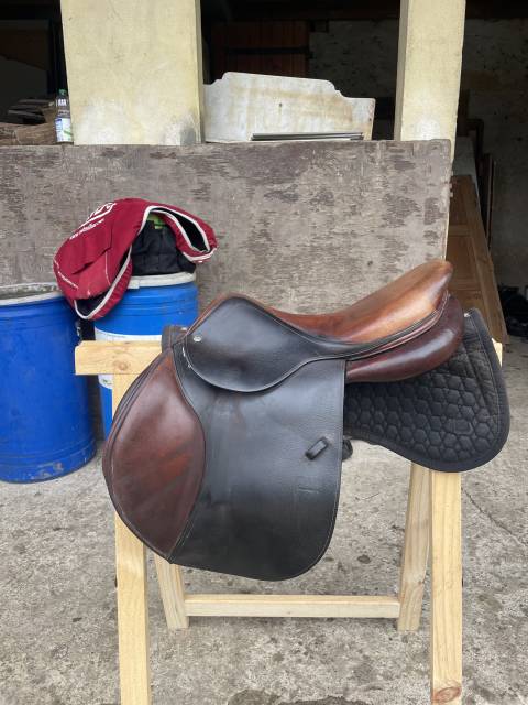 Sella da salto ostacoli CWD  17.5" - 2014