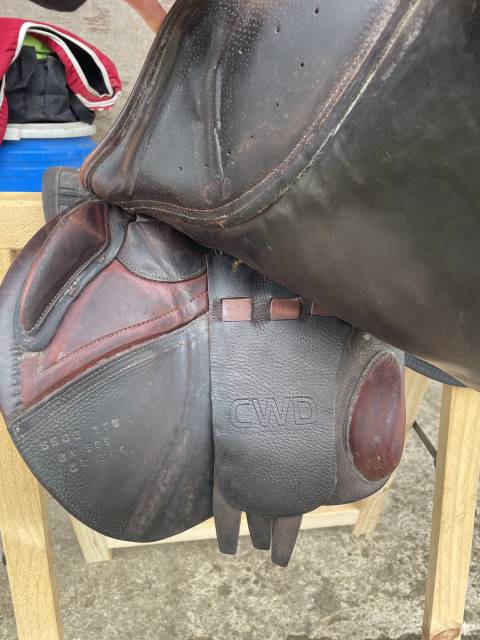Sella da salto ostacoli CWD  17.5" - 2014