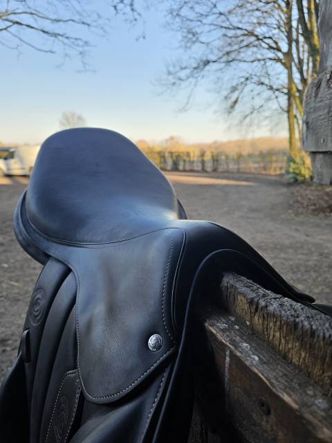 Sella da salto ostacoli Forestier  17.5" - 2018