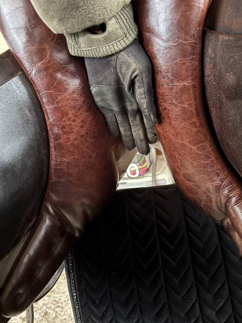 Sella da dressage  Omega 17.5" - 2010