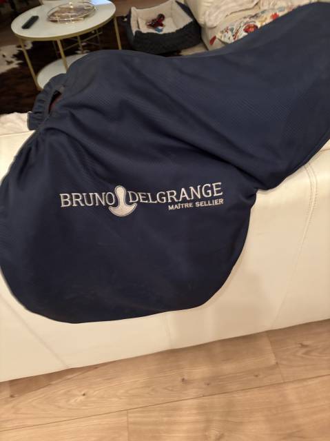 Sella da salto ostacoli Delgrange  17.5" - 2019