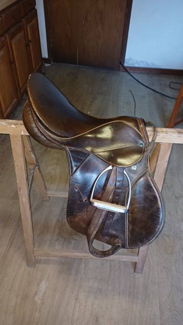 Sella mista Stubben  17" - 2000