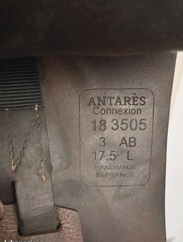 Sella da salto ostacoli Antar&egrave;s  17.5" - 2018