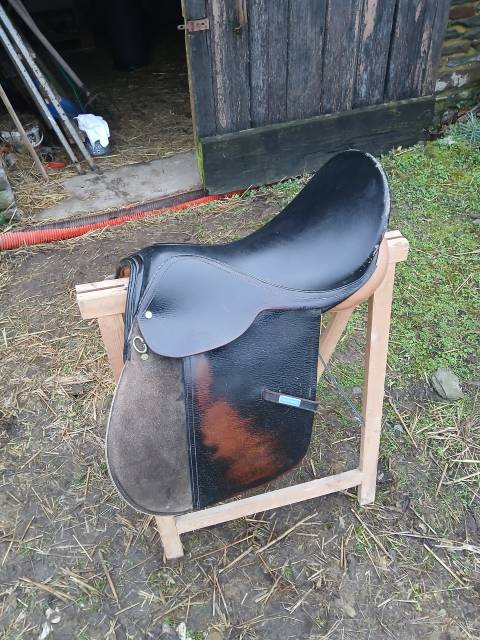 Sella mista Decathlon  17.5" - 2016