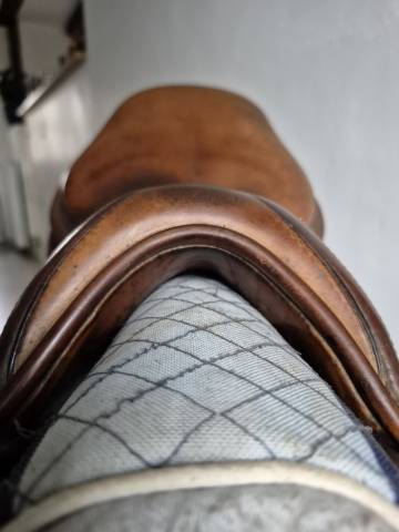 Sella da salto ostacoli Meyer SC 17" - 2015