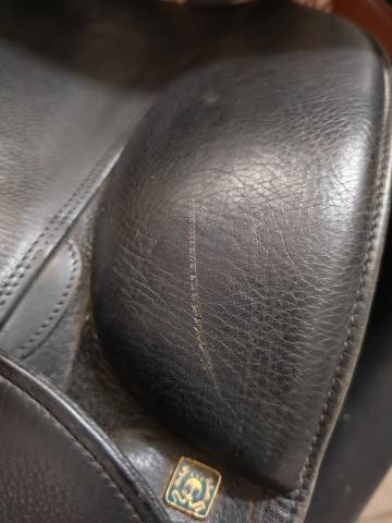 Sella da dressage Stubben  17" - 2013